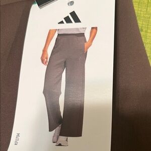 Adidas Women's Chocolate Wide-Leg Pants